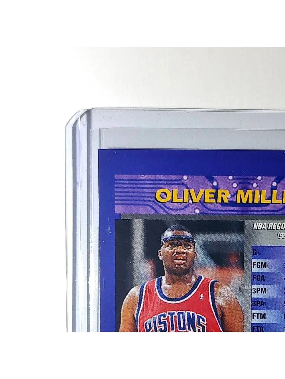 Oliver Miller 1994-95 Topps Finest #311 Basketball Card